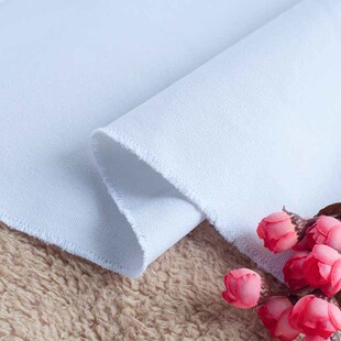 纯白色纯棉帆布布料面料加厚 投影布绘画布 全棉桌布包布床单布