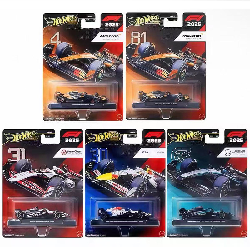 风火轮HRV11金标F1方程式赛车合金仿真红牛奔驰文化铁底胶胎车