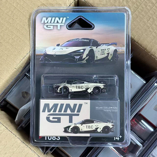 现货 MINIGT 1:64 #1083号 McLaren 720S TBC 迈凯伦合金汽车模型