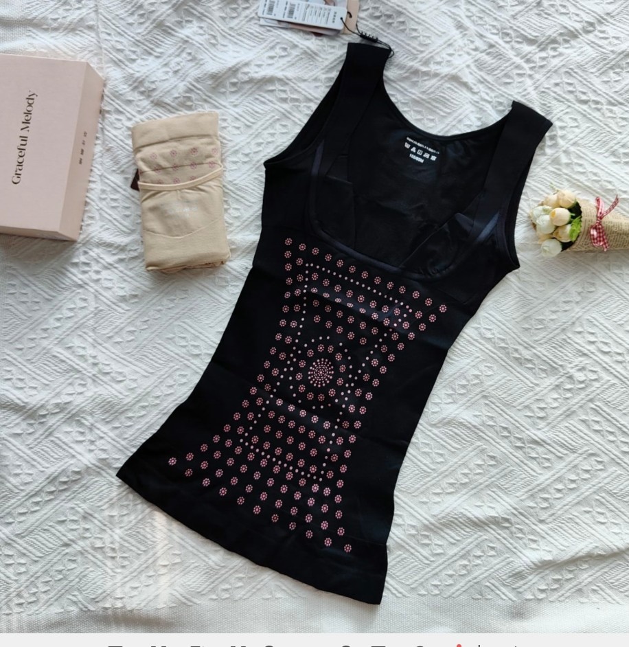 夏娃之秀1017/6220 养生衣产后修复远红外负氧离收腹瘦腰塑身背心