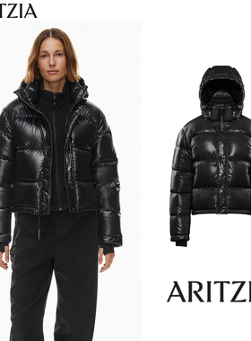 加拿大正品Aritzia羽绒服The Super Puff90鹅绒短款4格面包服女
