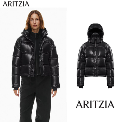 加拿大正品Aritzia羽绒服The Super Puff90鹅绒短款4格面包服女
