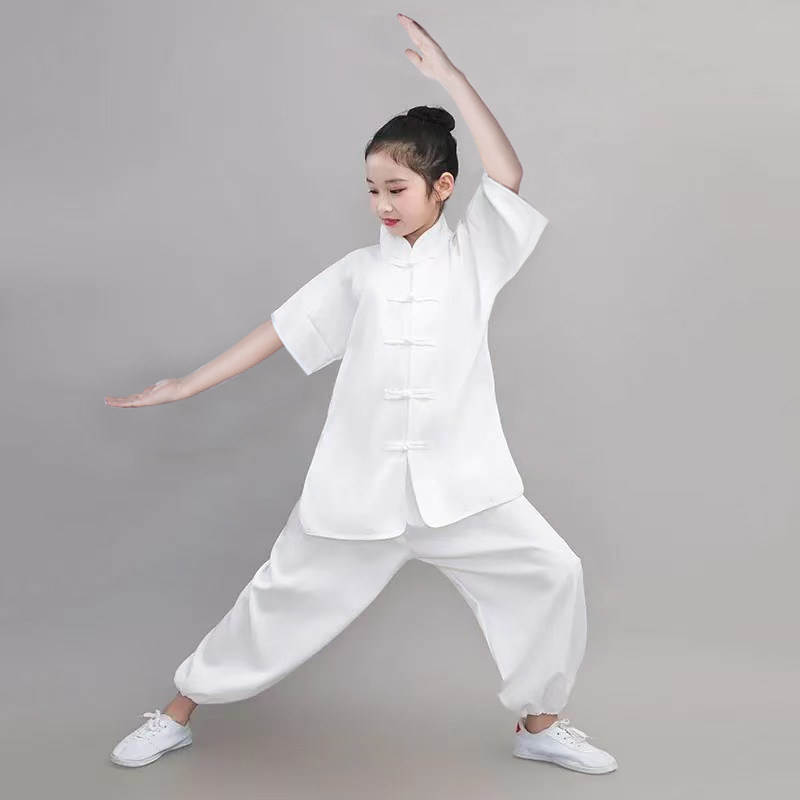 儿童武术练功服太极演出服