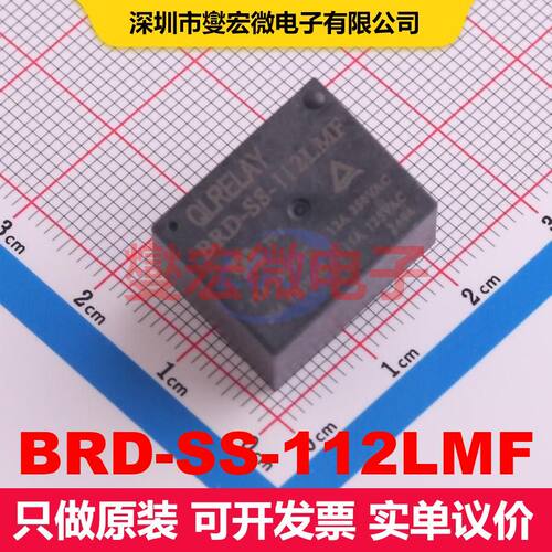 BRD-SS-112LMF Through Hole,19x15.4mm 功率继电器 继电器