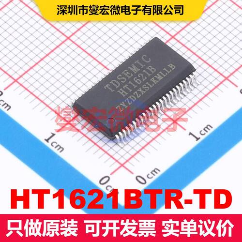 HT1621BTR-TD SSOP-48-300mil 显示驱动器 电源管理 集成芯片IC
