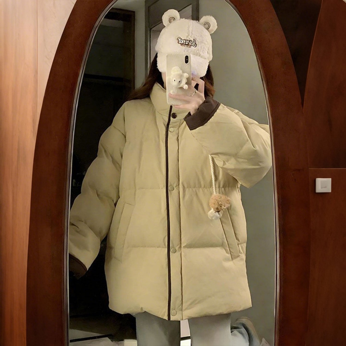 特大码女装胖mm韩版宽松立领面包棉服女冬季加厚保暖百搭棉袄外套,女装/女士精品,大码棉服,淘宝优惠券,粉丝福利购,淘宝优惠卷