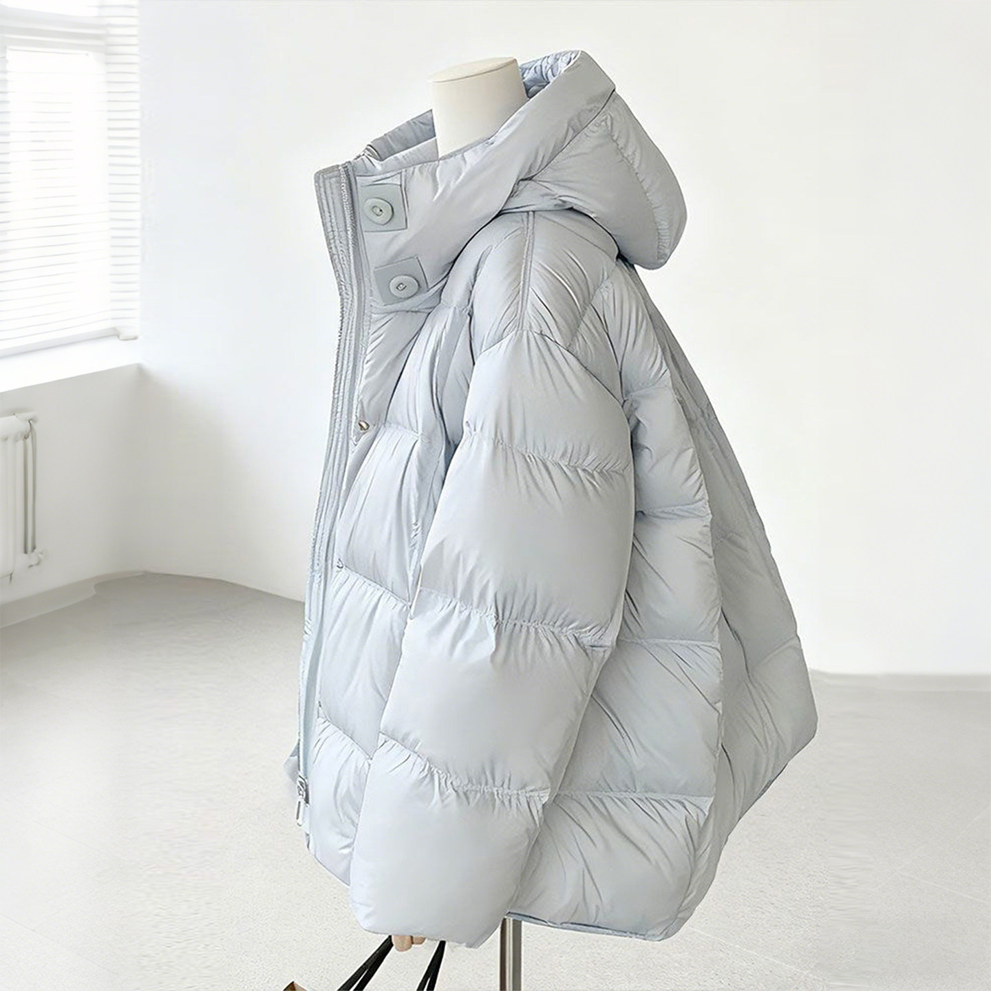 大码女装胖mm宽松时尚显瘦连帽棉服女加厚保暖韩系高级感棉衣外套,女装/女士精品,大码棉服,淘宝优惠券,粉丝福利购,淘宝优惠卷