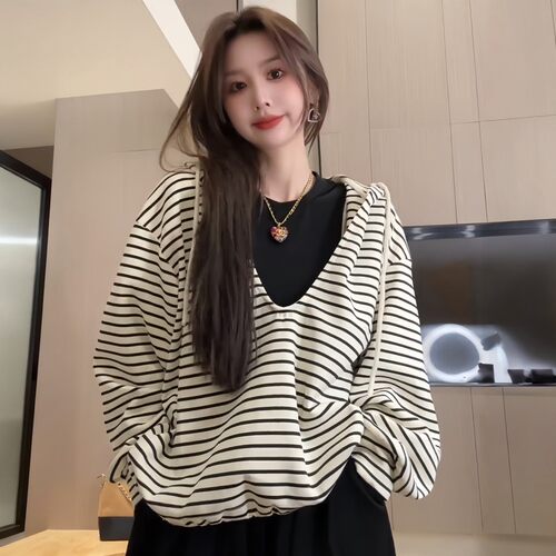 特大码女装简约韩版小众减龄上衣