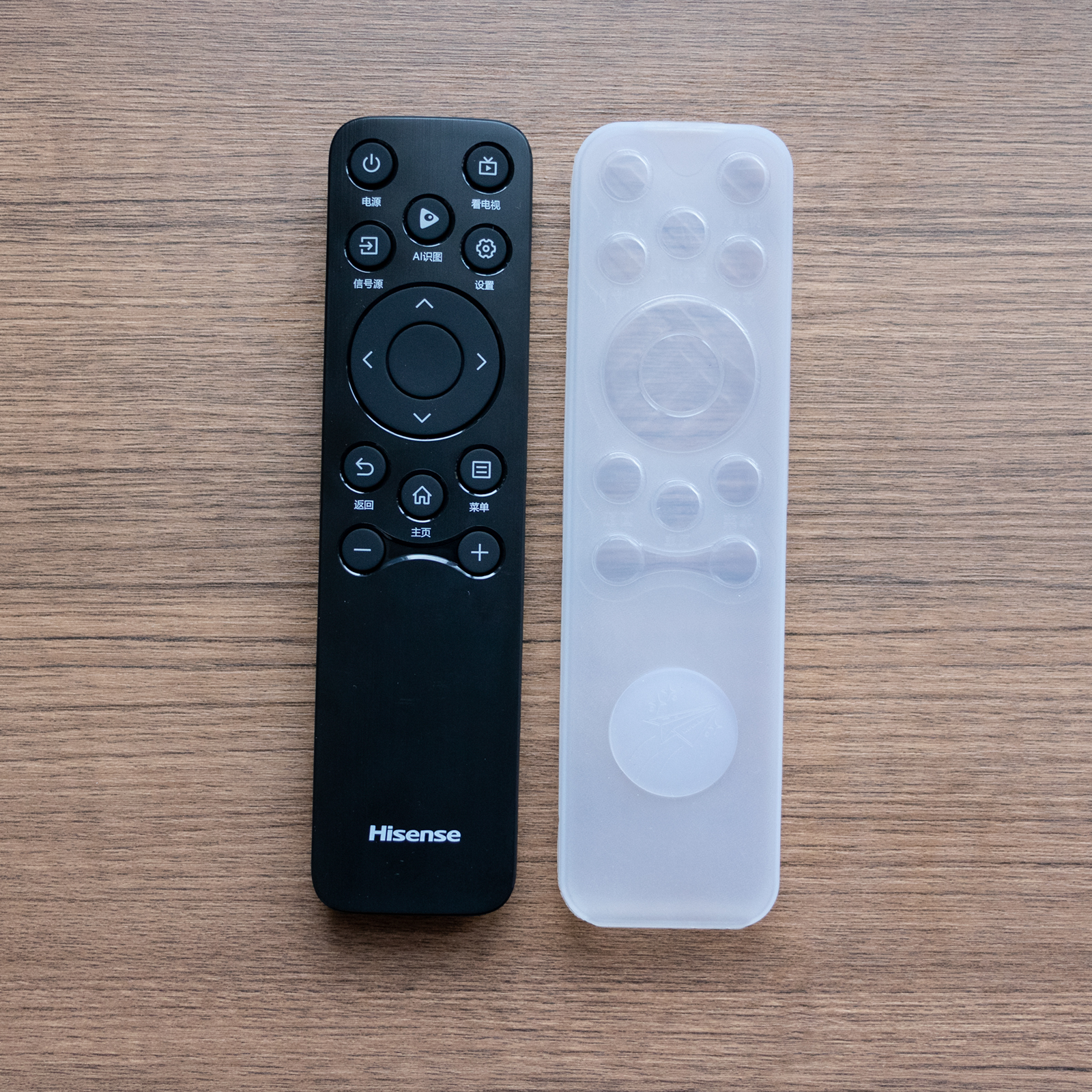 适用海信电视CN3A61遥控器套 高清透明硅胶套 防尘防水防摔保护套