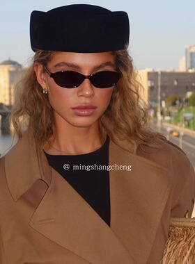 铭尚cheng秋冬新品羊毛药盒帽女