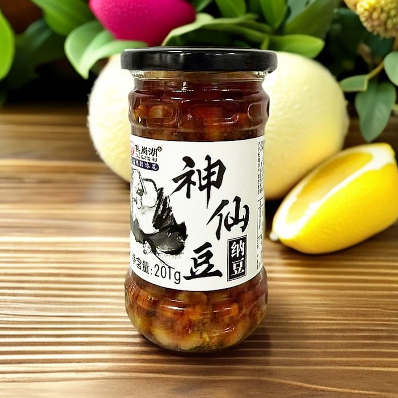 焦岗湖豆酱臭豆子香辣豆豉
