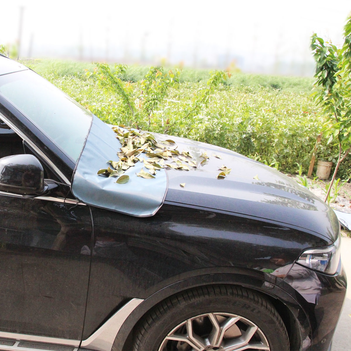 家用车前档雨槽雨刮防鸟屎落叶垫