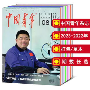 增刊 2023年1 人物文学故事素材期刊 可选 中国青年杂志2024 24期 2022年 打包 全年