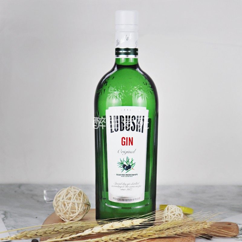 波兰进口洋酒卢布斯基金酒gin琴酒杜松子酒 鸡尾酒调酒 700-750ml