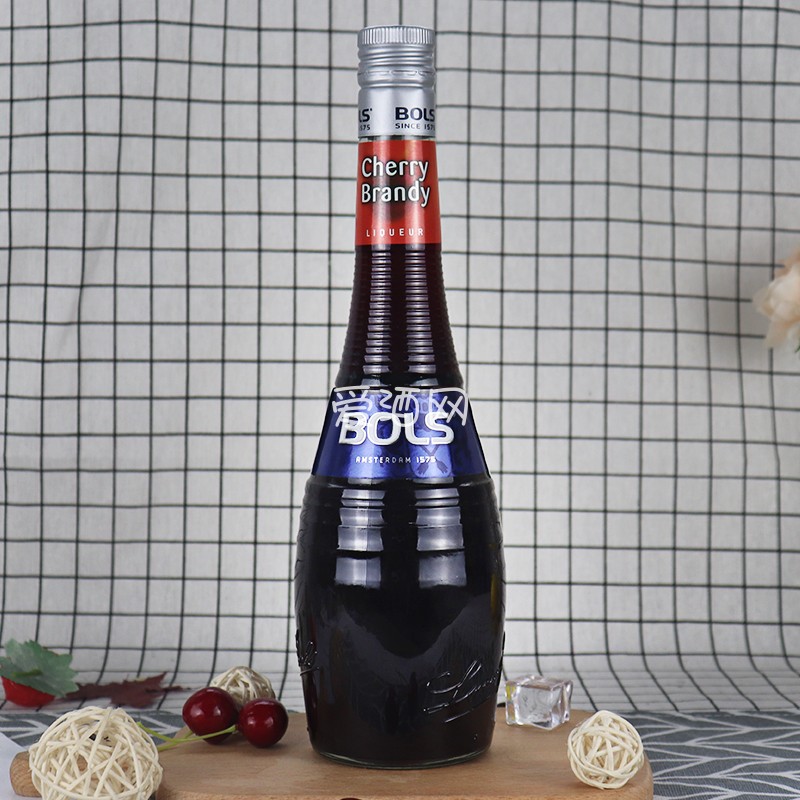 荷兰进口洋酒 波士樱桃白兰地cherrybrandy700ml鸡尾酒力娇酒瓶装