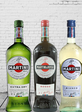 洋酒Martini rosso 马天尼红威末酒 意大利 苦艾酒1000ml