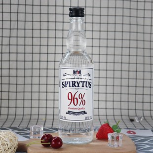 500ml Spirytus 1瓶 rektyfikowany 生命之水伏特加 96度伏特加