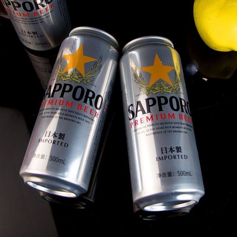 三宝乐日式啤酒500ml×5罐装