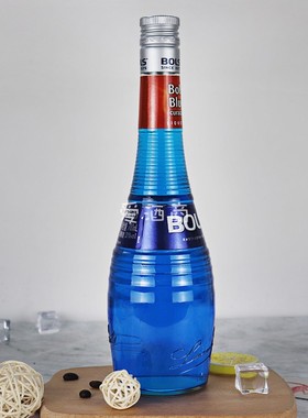 洋酒 波士蓝橙力娇酒 Bol's Blue Curacao 蓝橘酒 蓝柑酒 蓝香橙