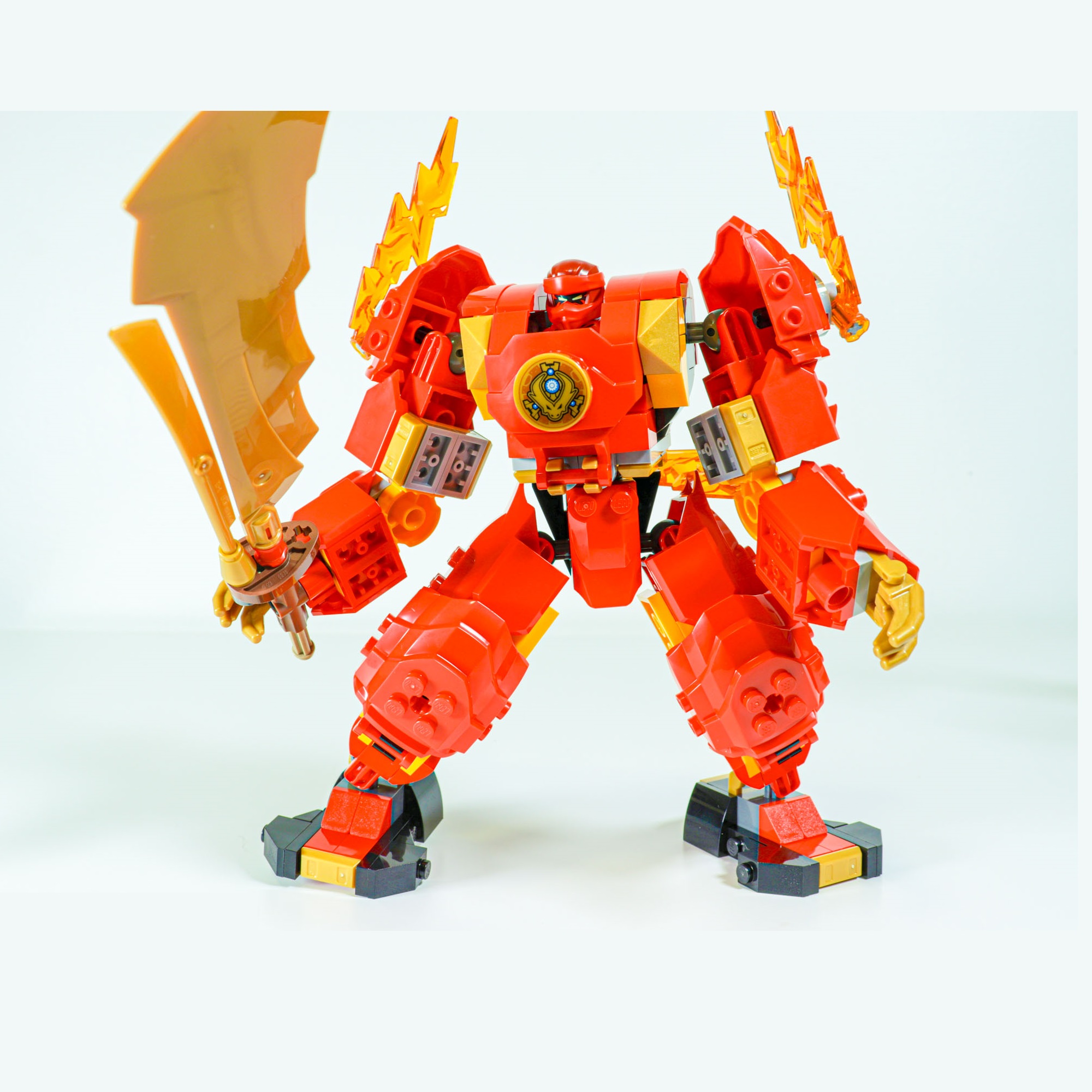 【YOYO】乐高LEGO幻影忍者人仔71808凯的火系元素机甲杀肉 正品