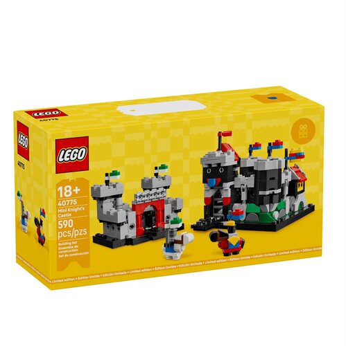 【YOYO】乐高LEGO 40775迷你骑士城堡节日限定益智拼装玩具礼物