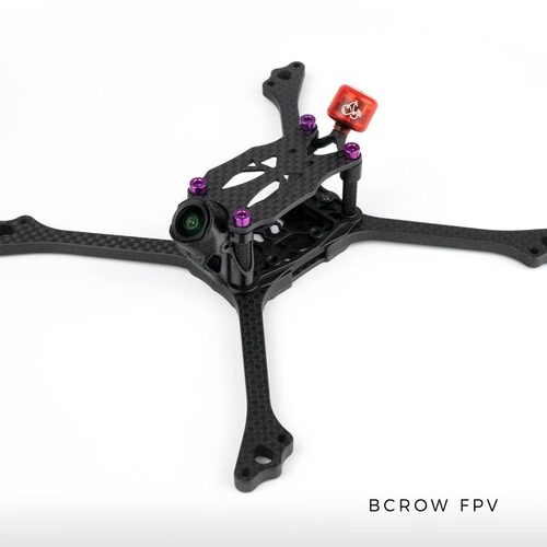 黑鸦BCROW PRO-V6机架穿越机5寸FPV竞速机架正X 2020孔位2025新款