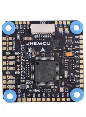 JHEMCU津航GF30F722-ICM FPV F7 飞控 双BEC 5V 10V OSD HD 3-8S