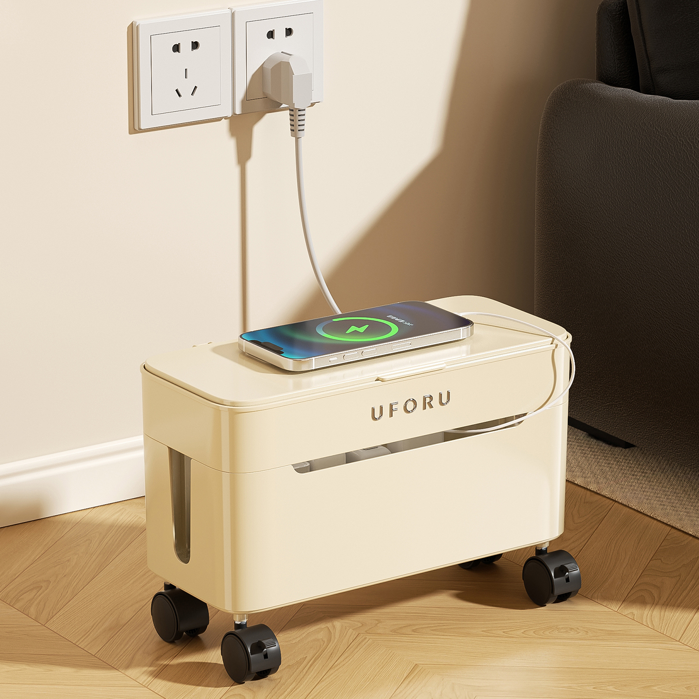 超大整理盒排插电线电源缘收纳盒