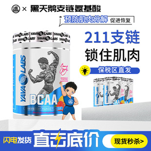 黑天鹅YAVALABS亚娃BCAA支链氨基酸谷氨酰胺2合1健身增肌运动恢复