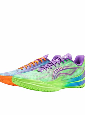 李宁 利刃5 V2 篮球鞋 聚核芯科技稳定支撑减震回弹防滑耐磨网面