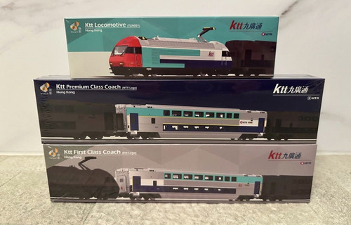 港鐵火車模型香港地铁港铁主题轻铁九广铁路直通列车tkt