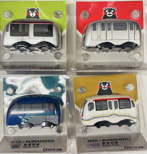 香港地鐵港鐵火車模型香港地鐵熊本熊X 变形金刚 地铁MTR 2017