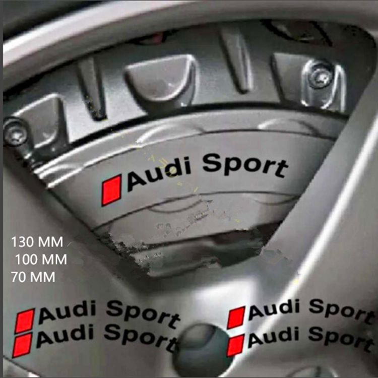 奥迪audisport标卡钳贴纸