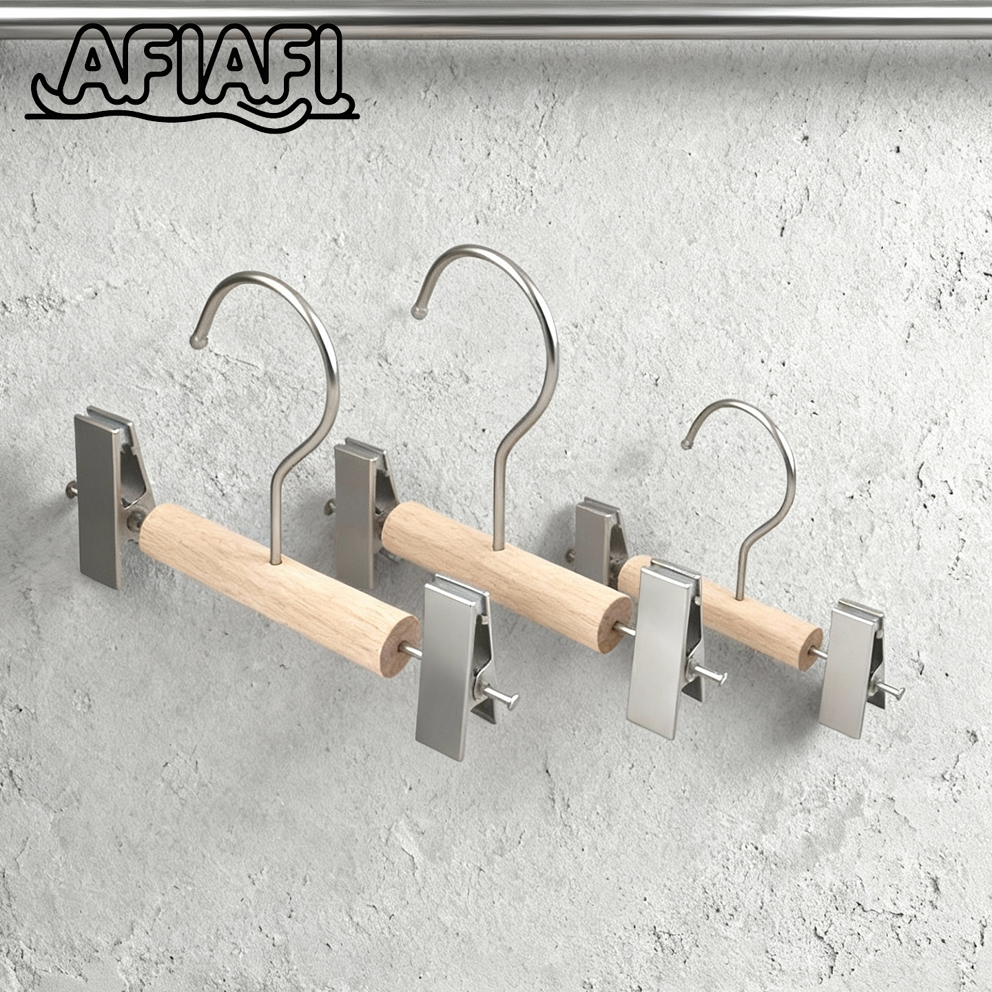 AFI实木宠物防滑狗狗猫咪衣架