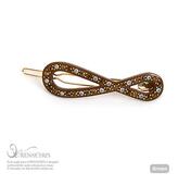 C415韩国进口头饰AngelRena镂空小结发夹边夹