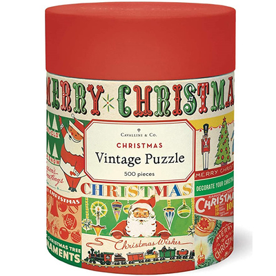 Cavallini纸质拼图圣诞树