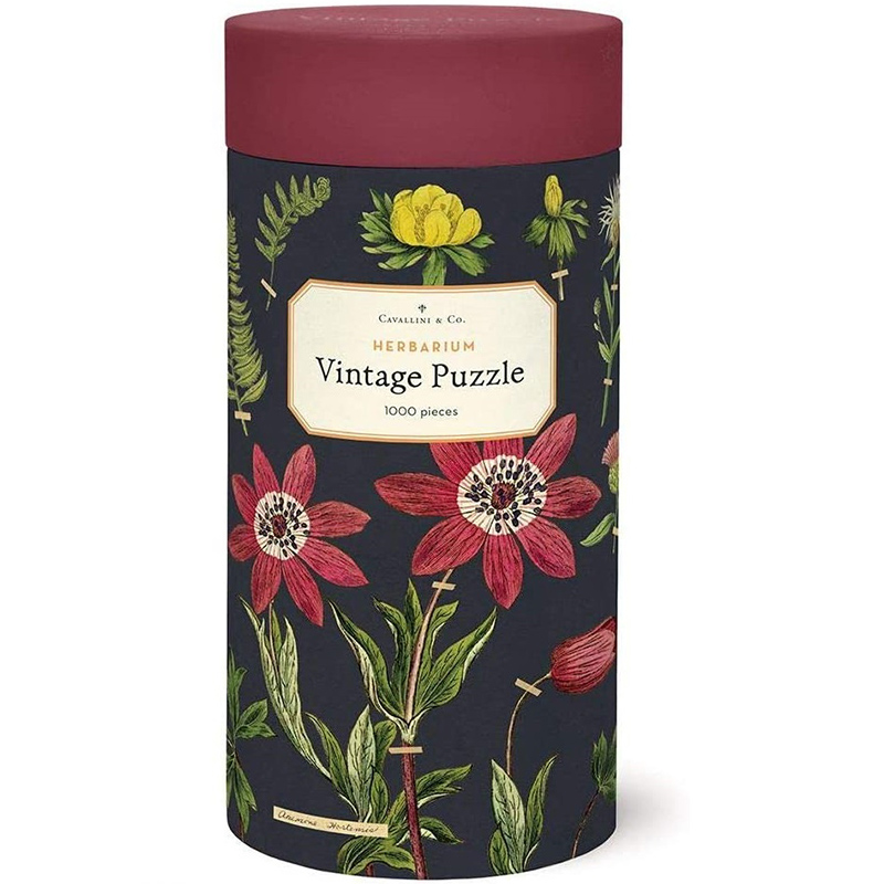 Cavallini纸质拼图植物图鉴