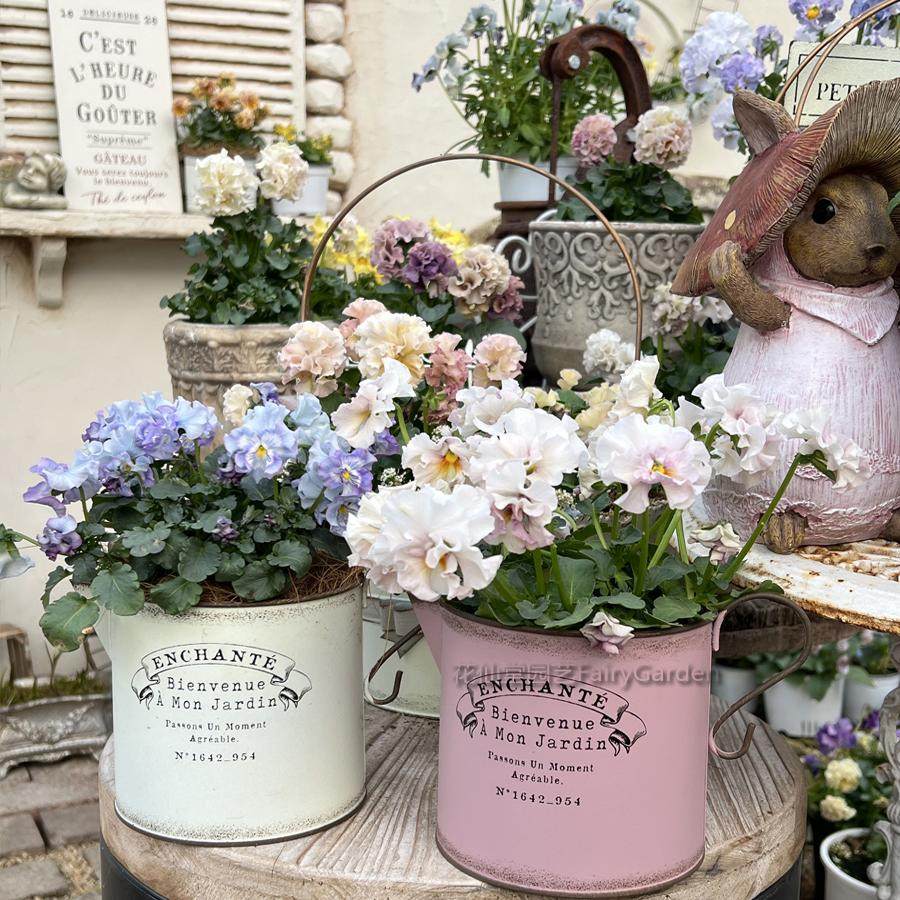 日系ins风铁艺铁皮杯子花盆花桶花盆家用阳台花园装饰室内花盆,家居饰品,花桶,淘宝优惠券,粉丝福利购,淘宝优惠卷