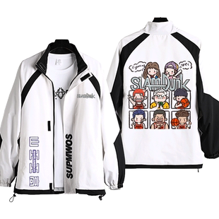 灌篮高手联名休闲卫衣山王工高工业泽北荣治动漫二次元周边带帽上
