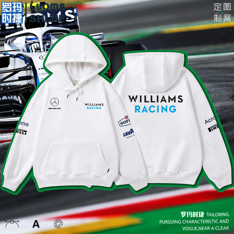 卫衣ins威廉姆斯同款春秋款纯棉