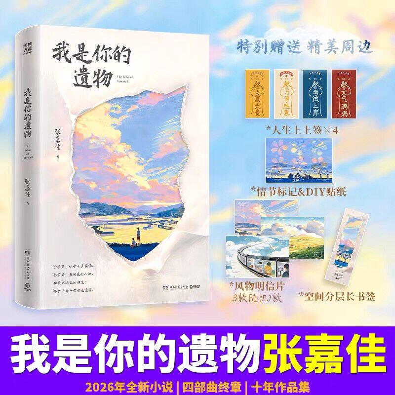 【正版】我是你的遗物 张嘉佳 时隔5年2026全新小说升维突破之作治愈博集 出版社正版直发X