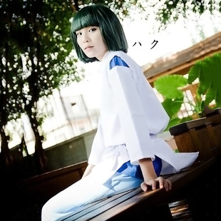 动漫千与千寻神隐白龙cos服漫展年会万圣节表演出cosplay服装