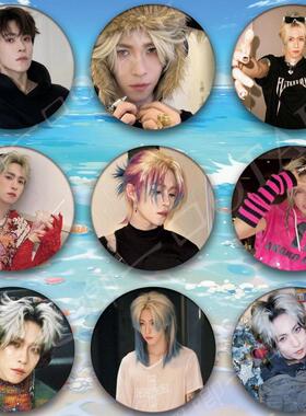 Oner岳明辉吧唧明星爱豆周边粉丝应援物料包包挂件diy痛包徽章