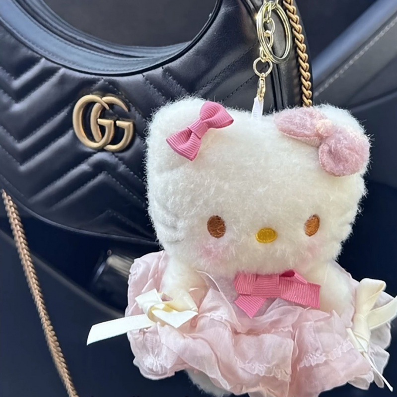 公主系列ins裙子钥匙扣包包挂件公仔女生挂饰礼物玩偶毛绒玩具