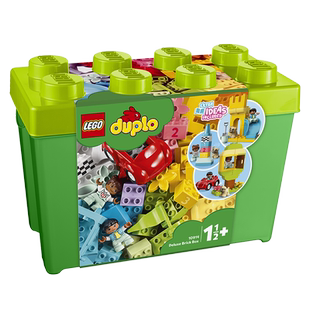 乐高LEGO 得宝系列10914豪华缤纷桶拼插大颗粒儿童益智玩具2020款