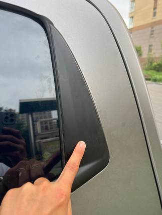 五十铃 21款DMAX 23款铃拓 车配件 后门玻璃后盖板车窗后三角盖板