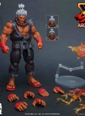 全新现货Storm Toys1/12街霸5 Akuma  白发 豪鬼 真豪鬼 SDCC限定