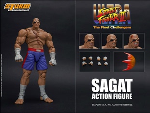 全新现货 Storm Toys1/12 街头霸王 街霸 泰王 沙加特 Sagat Sdcc