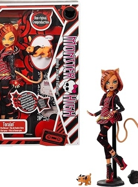 怪物高中monster high橙色坏猫精灵高中坏猫2025