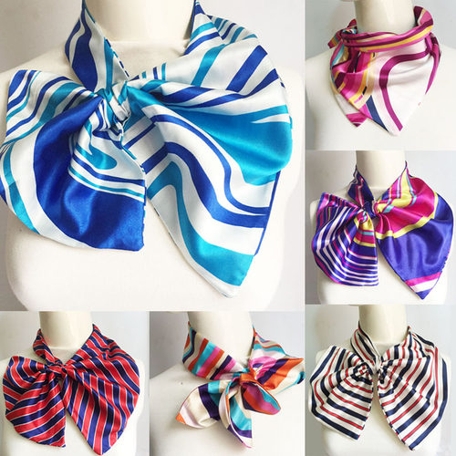 工作变化银行空姐上班魔术领结